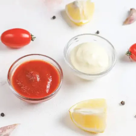 168. Portion Ketchup oder Mayo